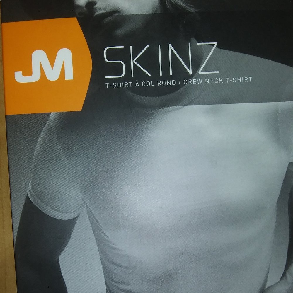 JM Skinz Crew Neck T-Shirt White